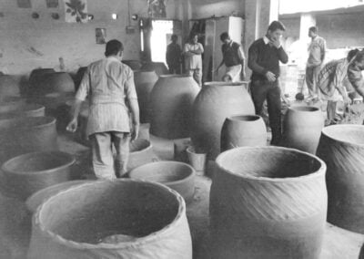 Initial stage of Tandoor oven manufacturing