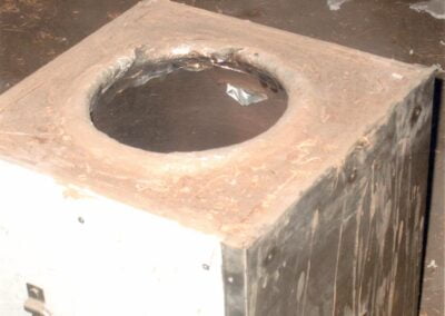 Approaching final construction stage